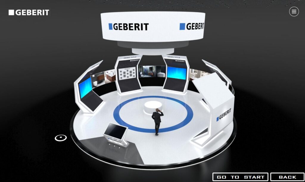 virtual exhibition stand